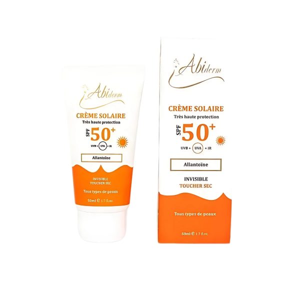 Abiderm Ecran Solaire Invisible Toucher Sec Spf50+ 50ml