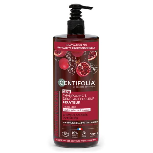 Centifolia Shampoing & Demelant Couleur fixateur 500ml