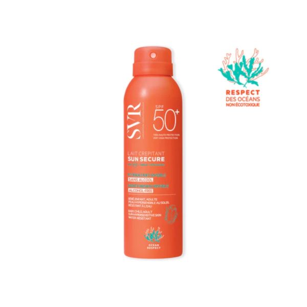 SVR Ecran Sun Secure Lait Spray HydratantSpf50+ 200ml