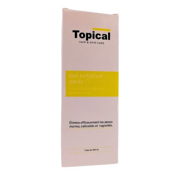 Topical Gel Exfoliant Pieds 100ml