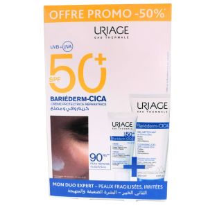 Uriage Bariederm Cica Creme Spf50+ 40ml+ Cica gel 200ml PACK